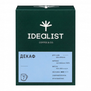 Дріп-кава Idealist Coffee Co Decaf 7 Дріпів 84g - Retromagaz