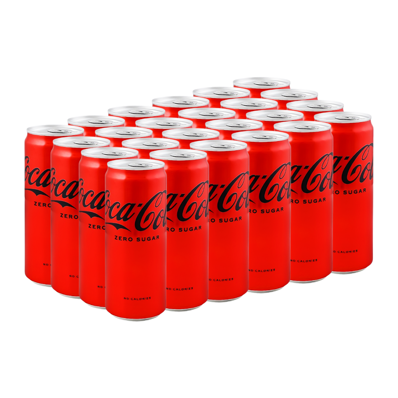 Набор Напиток Coca-Cola Zero Sugar 330ml - Retromagaz