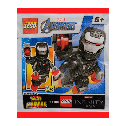 Конструктор Lego Фигурка Marvel War Machine Paper Bag Super Heroes 242216 Новый - Retromagaz