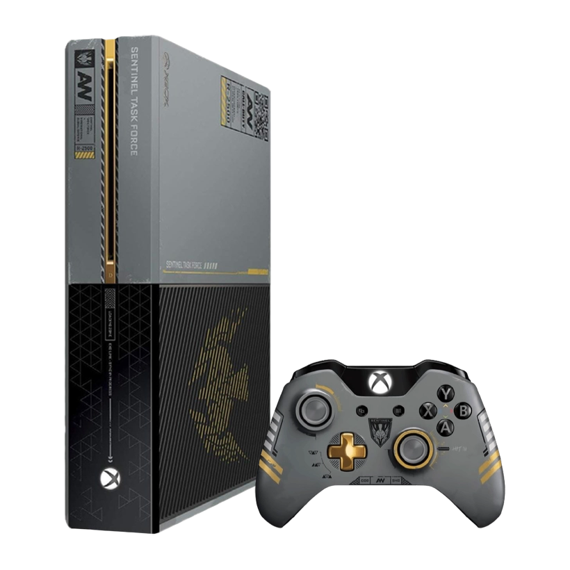 Набор Консоль Microsoft Xbox One Call Of Duty: Advanced Limited Edition 1TB Black Grey Б/У  + Геймпад Беспроводной Call Of Duty: Advanced Warfare Version 2 Dark Grey - Retromagaz