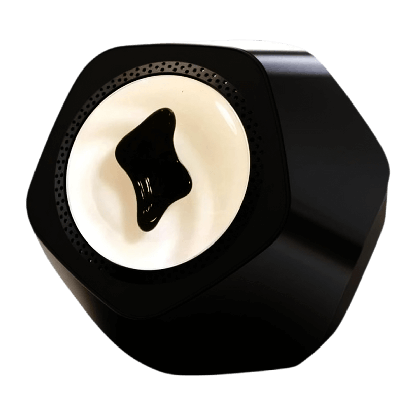 Феррофлюїдна Музична Лампа Magcubic Ferrofluid Pentagram Magnetic Fluid Black - Retromagaz