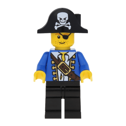 Фігурка Lego Pirates Pirate Blue Jacket Adventure pi102 Б/У - Retromagaz