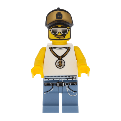 Фигурка Lego Rapper Collectible Minifigures Series 3 col041 Б/У - Retromagaz