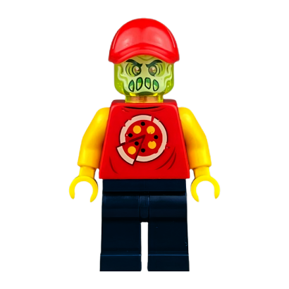 Фігурка Lego Hidden Side Possessed Pizza Delivery Man Adventure hs030 Б/У - Retromagaz