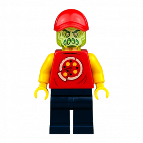 Фігурка Lego Hidden Side Possessed Pizza Delivery Man Adventure hs030 Б/У