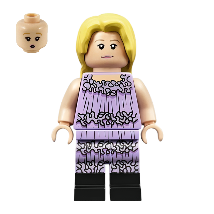 Фігурка Lego Harry Potter Luna Lovegood Lavender Dress Films hp227 Б/У - Retromagaz