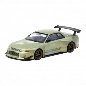 Машинка Premium Tarmac Works Nissan Skyline (R32) Widebody Millennium Jade - Designed by Jon Sibal - Tokyo Auto Salon 2026 GLOBAL64 1:64 TAS2026 Green - Retromagaz