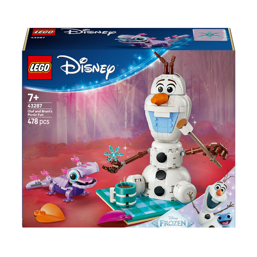 Конструктор Lego Frozen Веселощі на Пікніку Олафа та Бруні Disney 43287 Новий - Retromagaz
