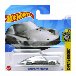 Машинка Базова Hot Wheels Porsche 911 Carrera Keychain Experimotors 1:64 HRY64 Silver - Retromagaz