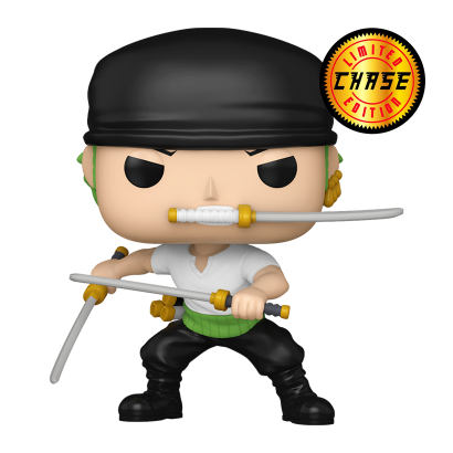 Фигурка FUNKO POP! Animation One Piece Roronoa Zoro 1775 Chase - Retromagaz