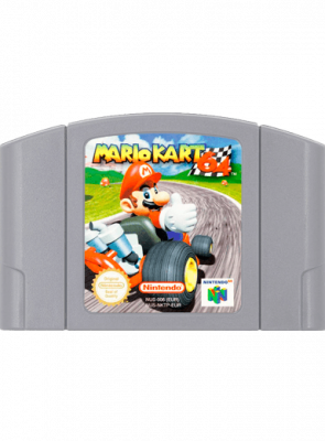Гра Nintendo N64 Mario Kart 64 Europe Англійська Версія Тільки Картридж Б/У