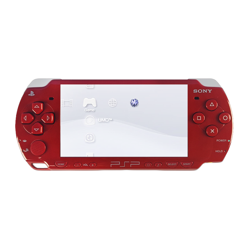 Консоль Sony PlayStation Portable Slim PSP-2ххх God of War Limited Edition Модифицированная 32GB Red Б/У - Retromagaz