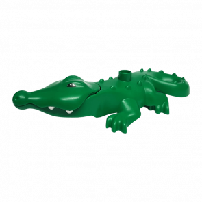 Фигурка Lego Animals Crocodile Large with Opening Jaw Duplo 87963c01pb01 Green Б/У