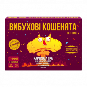 Настільна Гра Вибухові кошенята Паті-пак - Retromagaz