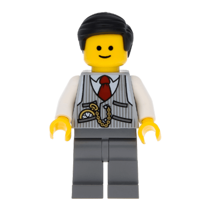 Фігурка Lego People 973pb1183 Bank Manager City twn251 Б/У - Retromagaz