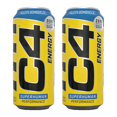 Набор Напиток Энергетический 2шт Cellucor C4 Frozen Bombsicle 500ml - Retromagaz
