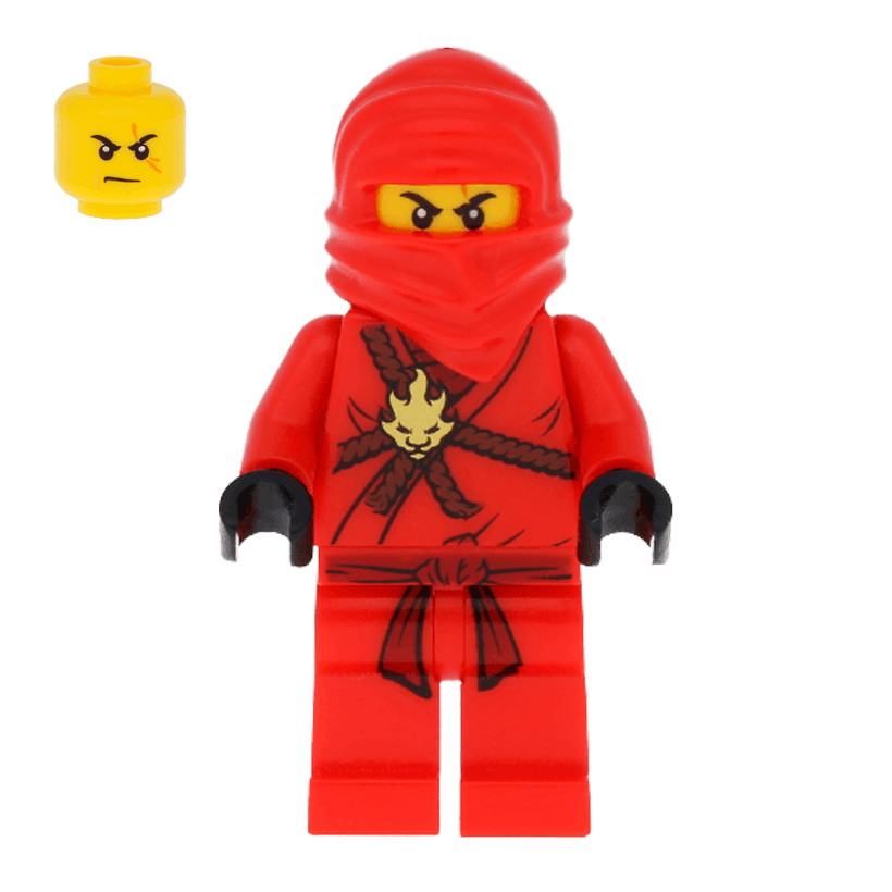 Фігурка Lego Ninja Kai The Golden Weapons Ninjago njo0007 Б/У - Retromagaz
