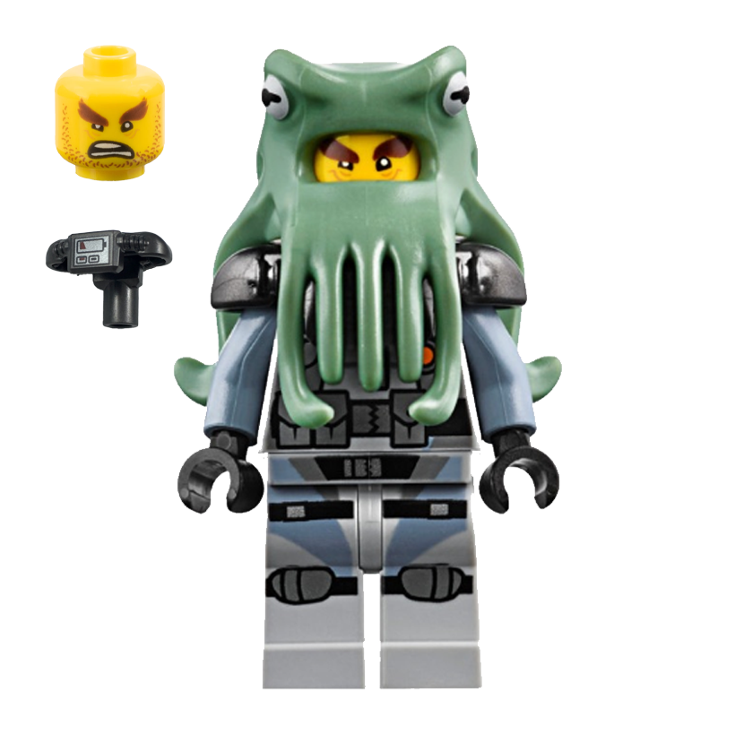 Фігурка Lego Shark Army Four Eyes Ninjago njo0377 Б/У - Retromagaz