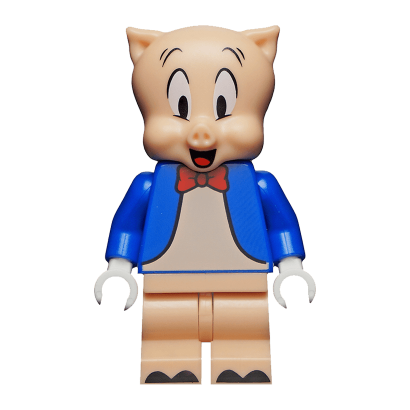 Фігурка Lego Looney Tunes Porky Pig Cartoons collt12 Б/У - Retromagaz