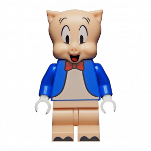 Фигурка Lego Looney Tunes Porky Pig Cartoons collt12 Б/У