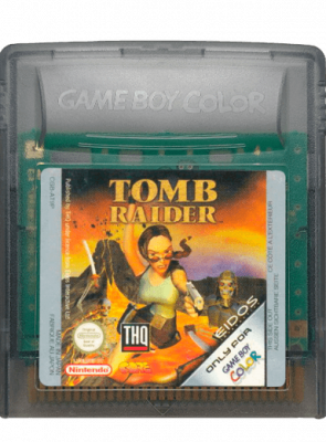 Игра Nintendo Game Boy Color Tomb Raider Английская Версия Только Картридж Б/У