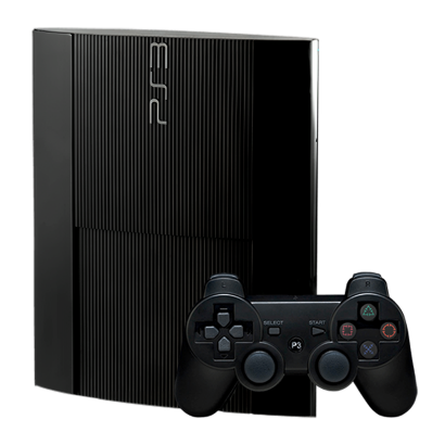 Консоль Sony PlayStation 3 Super Slim Модифікована 250GB Black + 5 Вбудованих Ігор Б/У - Retromagaz