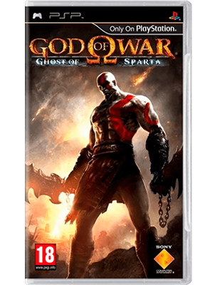 Игра Sony PlayStation Portable God of War Ghost of Sparta Английская Версия + Коробка Б/У