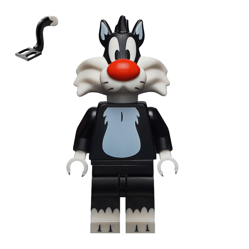 Фигурка Lego Looney Tunes Sylvester Cartoons collt-6 collt06 Б/У - Retromagaz