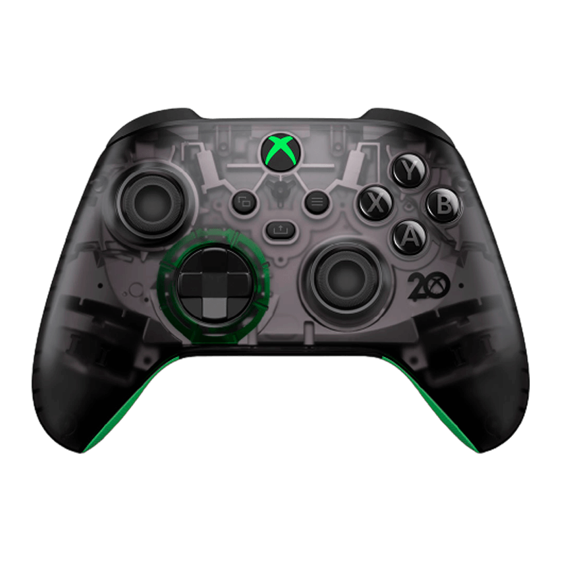 Геймпад Бездротовий Microsoft Xbox Series Controller 20th Anniversary Special Edition Clear Black Новий - Retromagaz