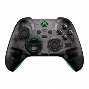 Геймпад Бездротовий Microsoft Xbox Series Controller 20th Anniversary Special Edition Clear Black Новий - Retromagaz