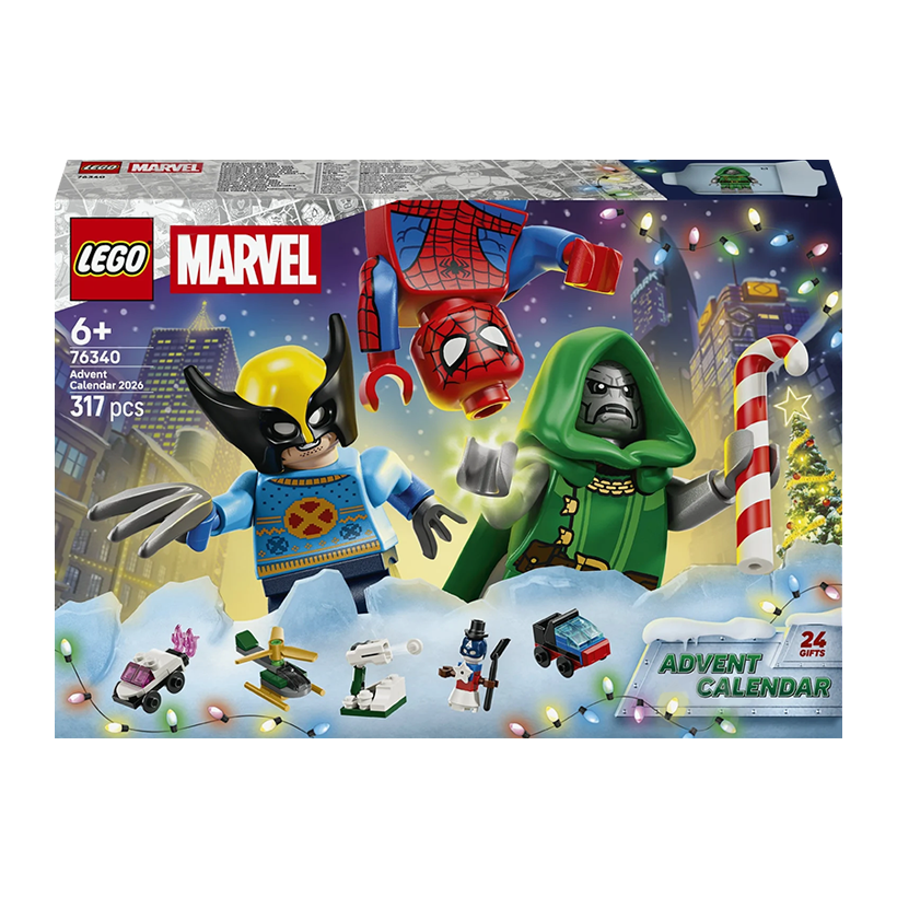 Конструктор Lego Marvel Адвент-Календар 2026 Super Heroes 76340 Новий - Retromagaz