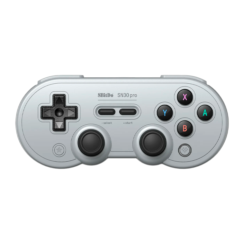 Геймпад Бездротовий 8BitDo SNES Classic Mini SN30 Pro Grey Б/У - Retromagaz