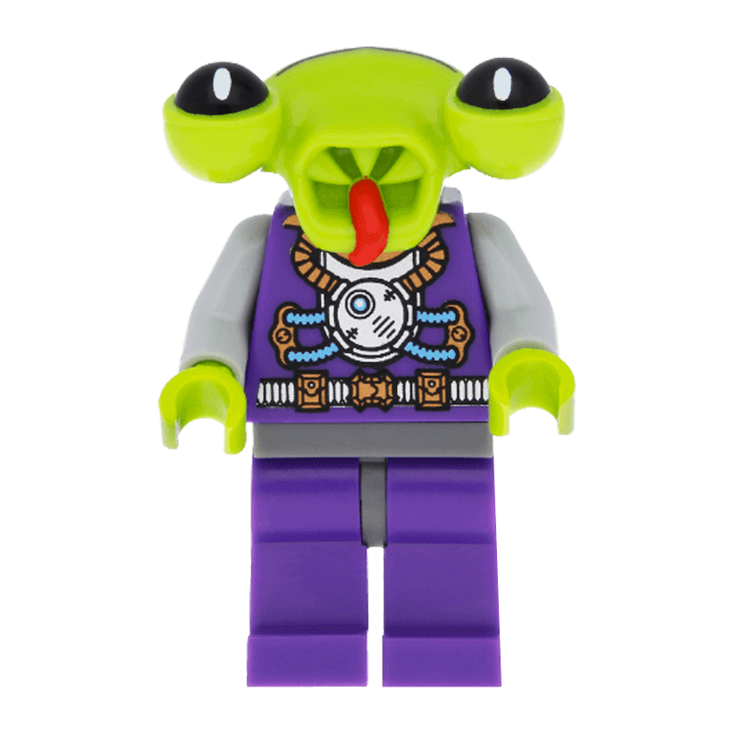 Фігурка Lego Series 3 Space Alien Collectible Minifigures col044 Б/У - Retromagaz