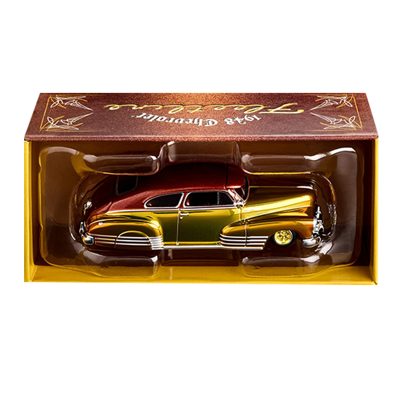 Машинка Premium Hot Wheels 1948 Chevrolet Fleetline Red Line Club RLC 1:64 JJY66 Yellow - Retromagaz