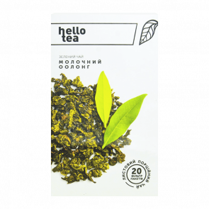 Чай Пакетированный Зеленый Hello Tea Молочный Оолонг 40g - Retromagaz