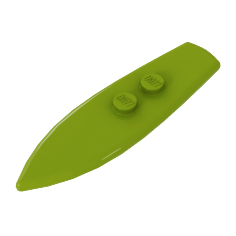 Спорт 4шт Lego Surfboard Standard 90397 17947 6102906 Lime Б/У - Retromagaz