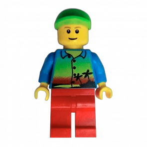 Фигурка Lego 973pb0566 Sunset and Palm Trees City People twn118 Б/У