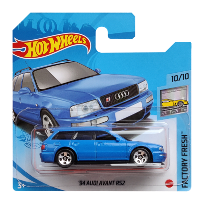 Машинка Базовая Hot Wheels '94 Audi Avant RS2 Factory Fresh 1:64 GRX27 Blue - Retromagaz