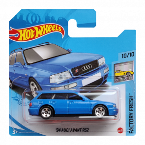 Машинка Базова Hot Wheels '94 Audi Avant RS2 Factory Fresh 1:64 GRX27 Blue - Retromagaz
