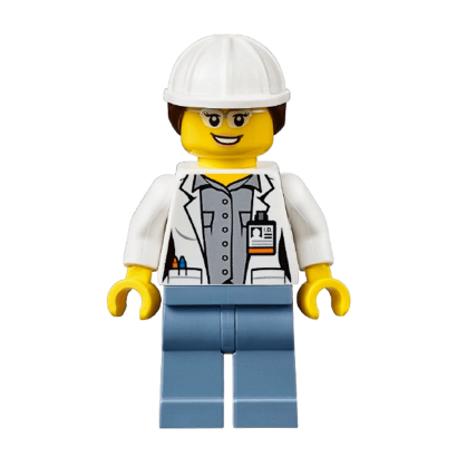 Фигурка Lego City Volcano Explorers 973pb2505 Scientist Female cty0693 1шт Б/У Хороший - Retromagaz
