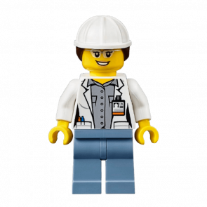 Фигурка Lego City Volcano Explorers 973pb2505 Scientist Female cty0693 1шт Б/У Хороший