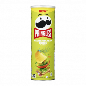 Чипси Pringles Mediterranean Herbs Середземноморські Трави 165g - Retromagaz