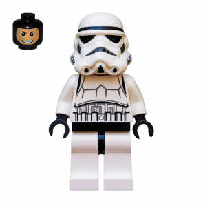 Фигурка Lego Stormtrooper Detailed Armor Patterned Head Dotted Mouth Pattern Star Wars Империя sw0366 1 Новый