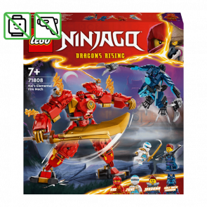 Конструктор Lego Робот Вогняної Стихії Кая Ninjago 71808 Без Фигурок Новый