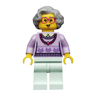Фігурка Lego Grandma Collectible Minifigures Series 11 col176 Б/У - Retromagaz