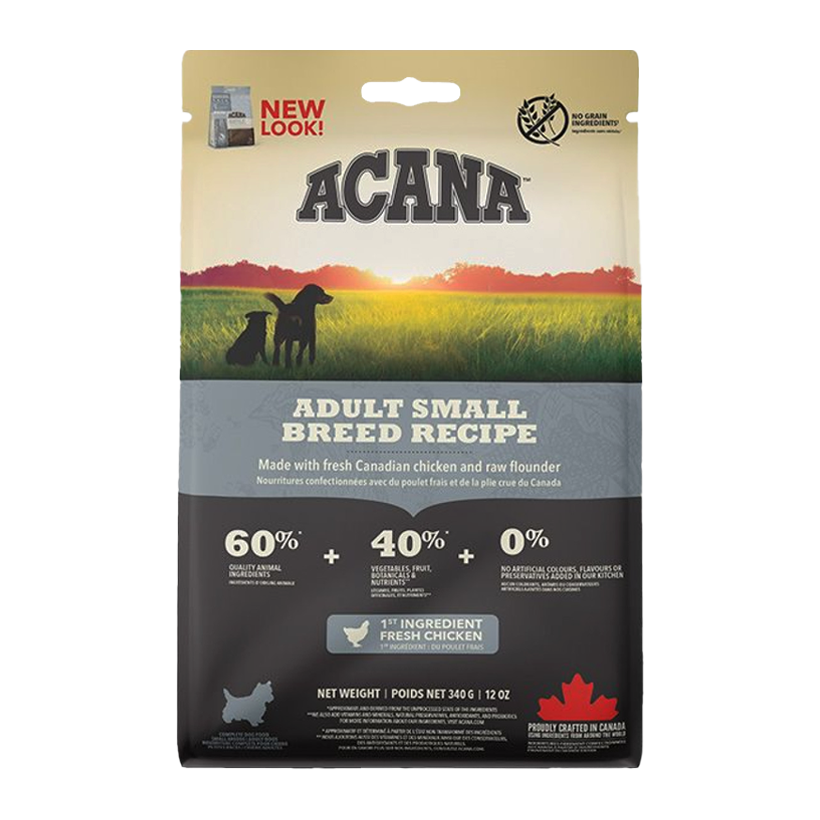 Сухой Корм для Собак Acana Adult Small Breed Recipe 340g - Retromagaz