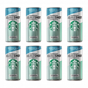 Набор Напиток 8шт Starbucks Кофейный Doubleshot Espresso 200ml - Retromagaz