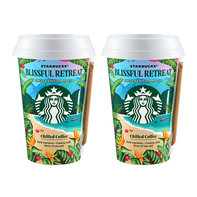 Набор Напиток 2шт Starbucks Кофейный Blissful Retreat Mocha 220ml - Retromagaz