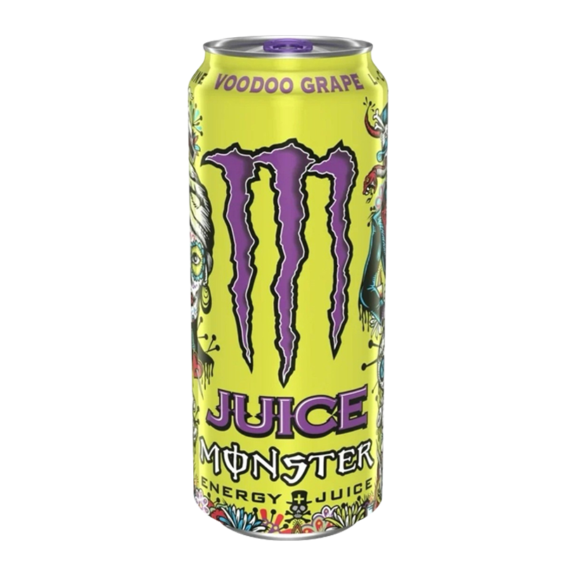 Напиток Энергетический Monster Energy Juice Voodoo Grape 473ml - Retromagaz