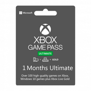 Підписка Microsoft Xbox Series Game Pass Ultimate 1 Місяць Новий - Retromagaz